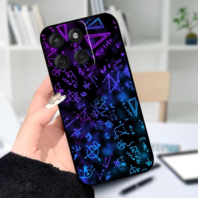 Для Motorola Edge 60 Fusion Мягкий чехол XT2503-4 Милый мультяшный силиконовый TPU чехол для телефона Для Moto Edge 60Fusion 5G Защитный Fundas