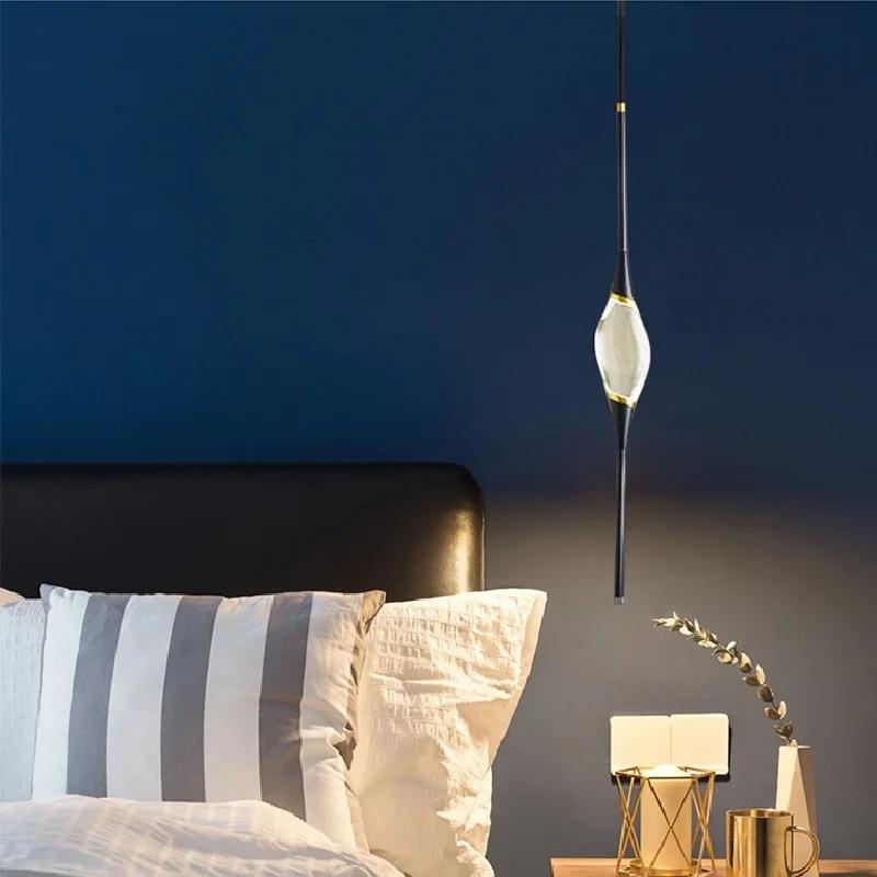 Современная люстра для гостиной, скандинавский свет, роскошная хрустальная люстра, украшение для бара в ресторане, прикроватная тумбочка, полностью медная люстра