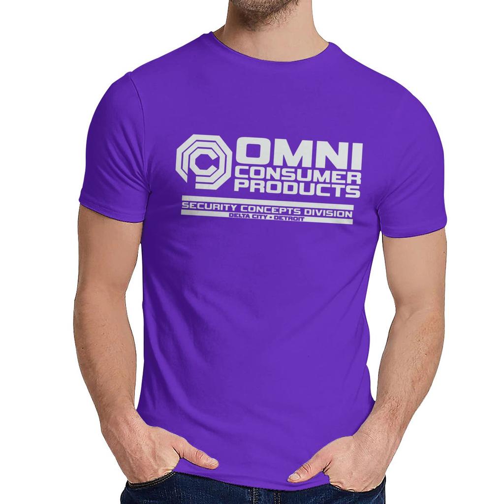 Round Collar Science Fiction Film Robocop Ocp Omnicorp Security Concepts T Shirt Popular Man Pure Cotton