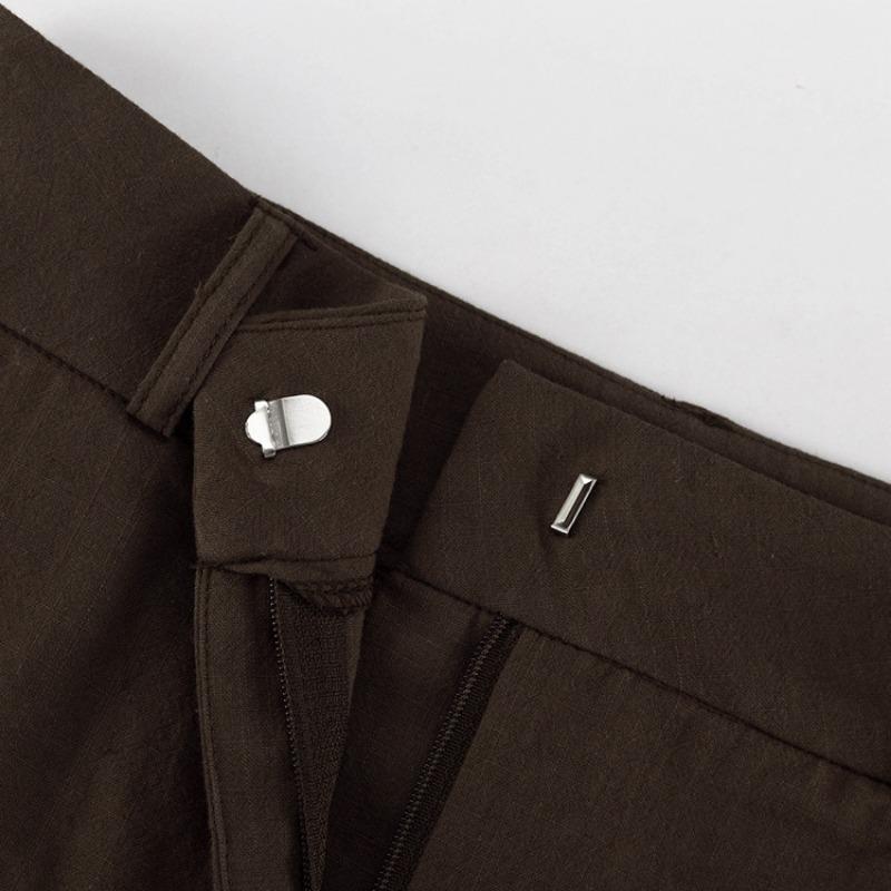 Spring Summer Slim Solid Color Cotton 2 Piece Sets Women 2025 Elegant Sleeveless Single Breasted Tank Top with High Waist Long Skirts Set