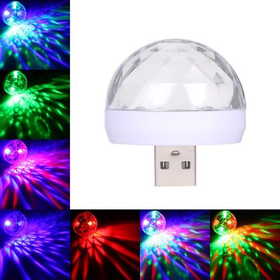 Полезная 4W 3 светодиодная USB RGB красочная сценическая лампа неонового света для вечеринки в диско-баре