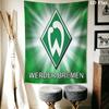 Werder Bremen logo Wall Hanging Printed Fabric Blanket Decorative Tapestries for Bedroom Living Room Home Decor