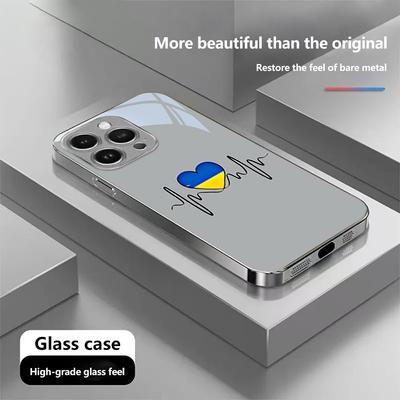 Чехол для телефона N182 Love design для iPhone 16 15 11 Pro Max XR Samsung S24 S23 Ultra A54 A35 Xiaomi Redmi Note 13 12 Pro с покрытием из закаленного стекла