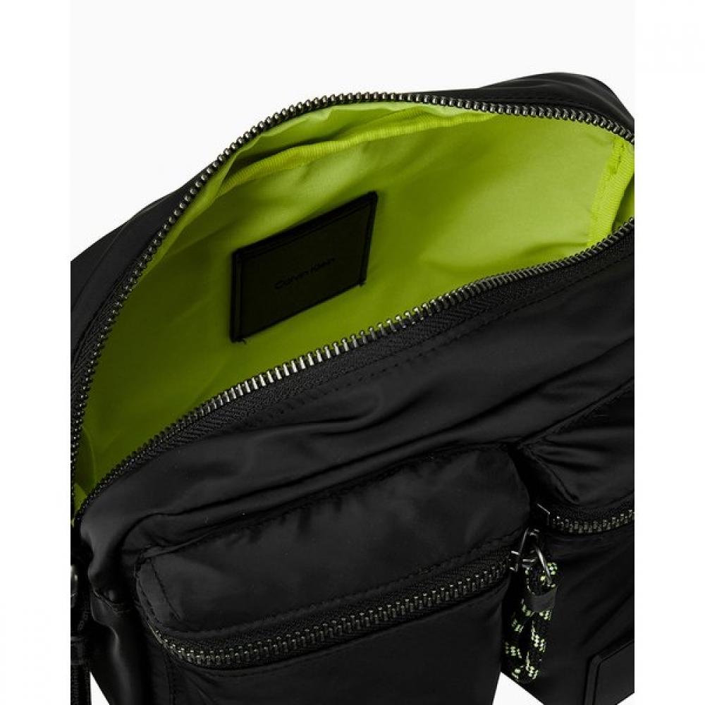 Calvin Klein Men S Tech Nylon Utility Camera Bag 4g3178g Ub1