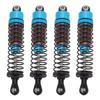 4PCS Oil Pressure Shock Absorbers Aluminum Alloy Model Vehicle Shock Damper Set for 1 10 Scale RC Car 85mm Blue