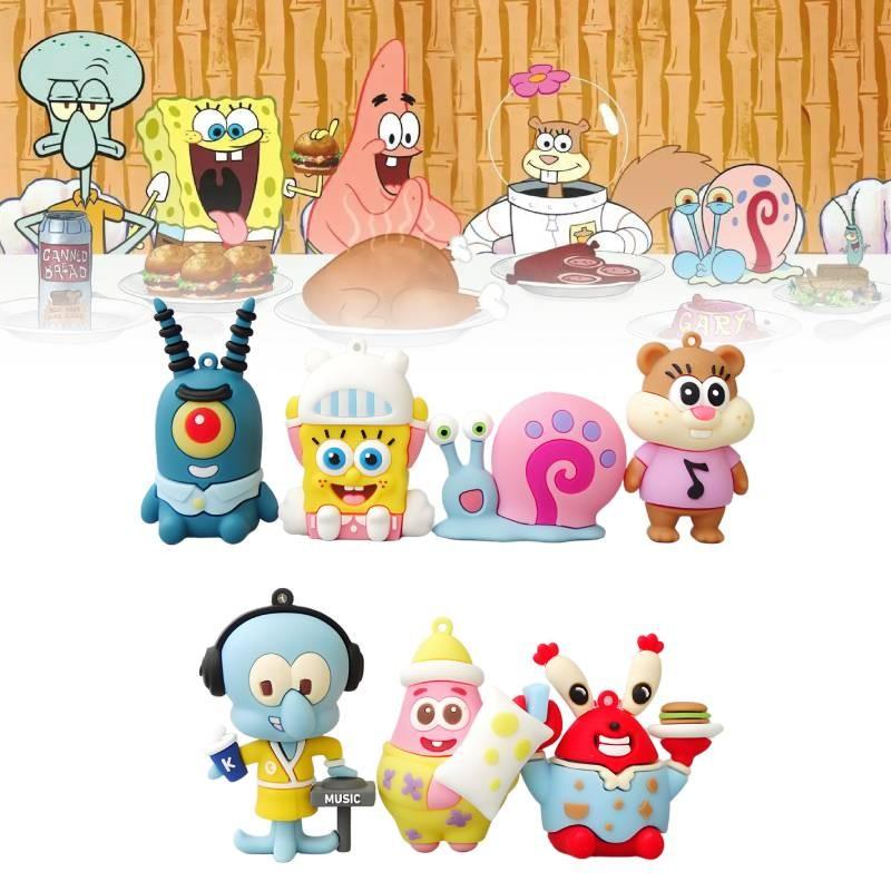 Patrick Squarepants Spongebob Star Plankton Action Figure Model Decorations Gift
