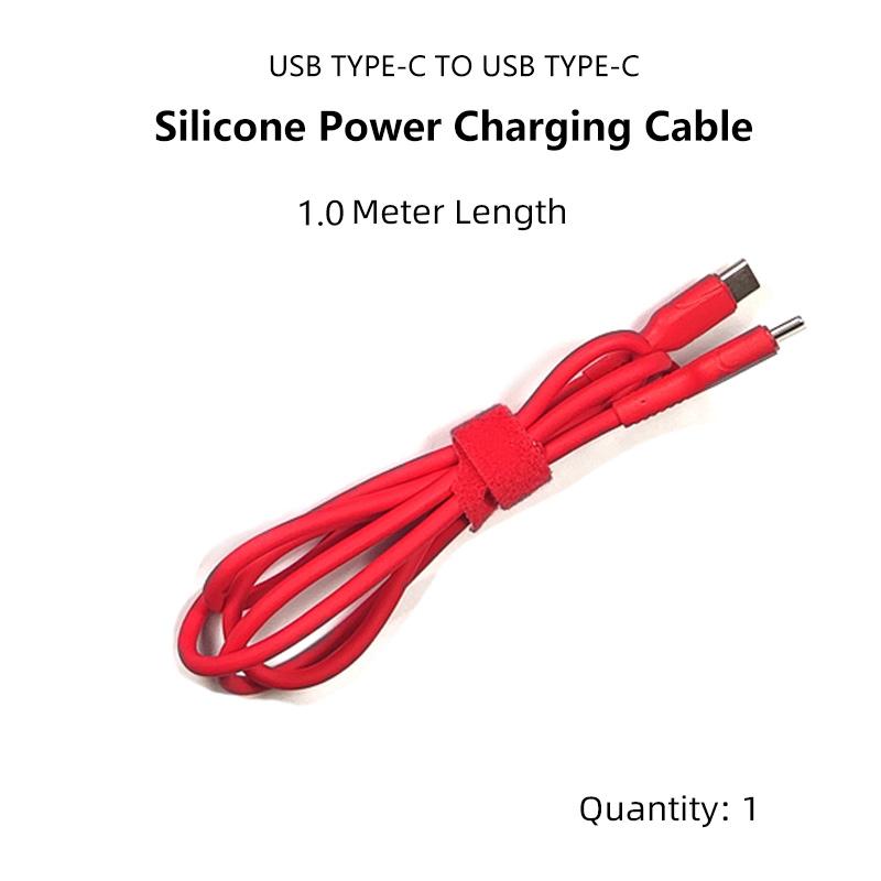 Pine64 1,5 м USB Type-C на Type C Силиконовый кабель для зарядки питания Для паяльника Pinecil, телефона PinePhone и ноутбука Pinebook Pro