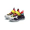 Li Ning Comfortable Versatile Non-Slip Wear-Resistant Breathable Low-Top Running Shoes Kids Sneakers Black White YKNR046-3