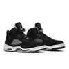 Air Jordan 5 Retro 'Oreo' 2013 (Unisex) Black / Cool Grey / White Vintage Basketball Shoes 136027 035
