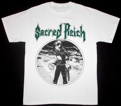 Новая Sacred Reich - Модный Стиль S-4XL Унисекс Уличная Футболка HT054 Унисекс Футболка