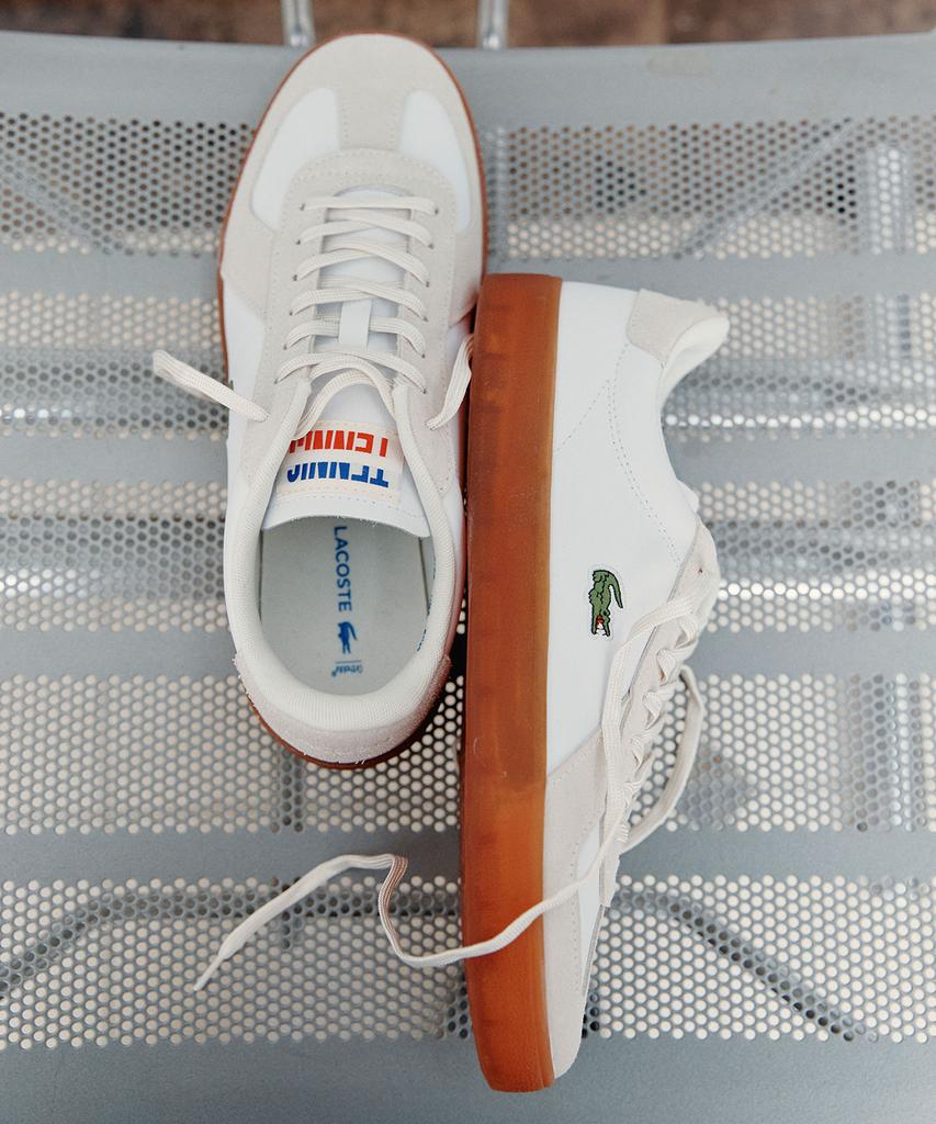 Мужские кожаные кроссовки Lacoste Baseshot Pro Rz7077M56G Y37