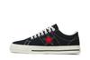 Men's Sneakers Converse One Star Ox Comme des Garcons PLAY Black Black/Red/White