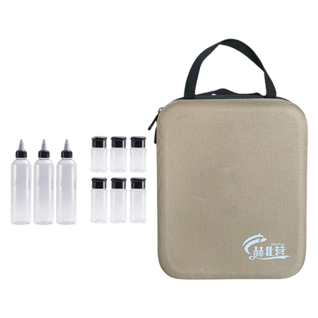 11-piece Camping Spice Jar Set, Practical And Portable for