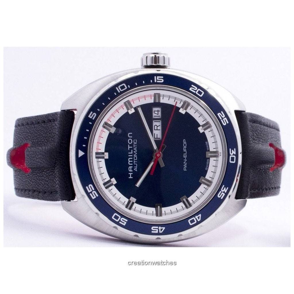 Hamilton Американские классические мужские часы Pan Europ Automatic H35405741