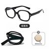 New folding high definition anti-blue light portable folding reading glasses easy to carry with box