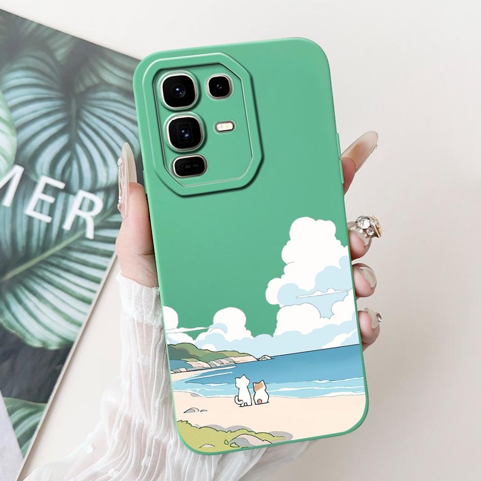 Чехол для Infinix Note 50 Pro+ Plus X6856 Чехол Модный Расписной Парный Чехол для Телефона Для Infinix Note 50 Pro 4G X6855 Note50 Fundas