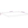 Table Top 70x60x2.5cm Rectangular Solid Acacia Wood Live Edge