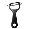Kyocera Ceramic Peeler, Rust-Resistant, Easy To Clean, Black, Angled Blade, Lightweight and Sharp, Long-Lasting, Non-Staining, Sterilizing and Bleacha