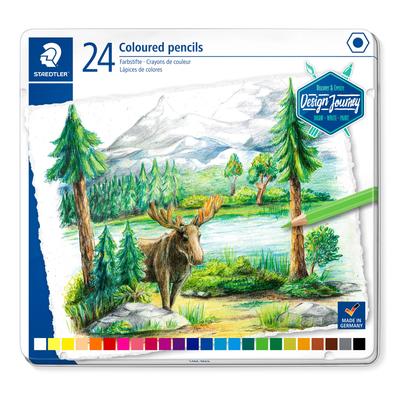 Цветные карандаши Staedtler Design Journey 146C M24, 24 цвета, на масляной основе,