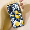 Mediterranean Lemon Phone Case For Redmi Note 13 14 15 Pro Plus 12 13C 12C 15C 9 10 10C 9T 9C 9A TPU Soft Cover Clear Cell Cases