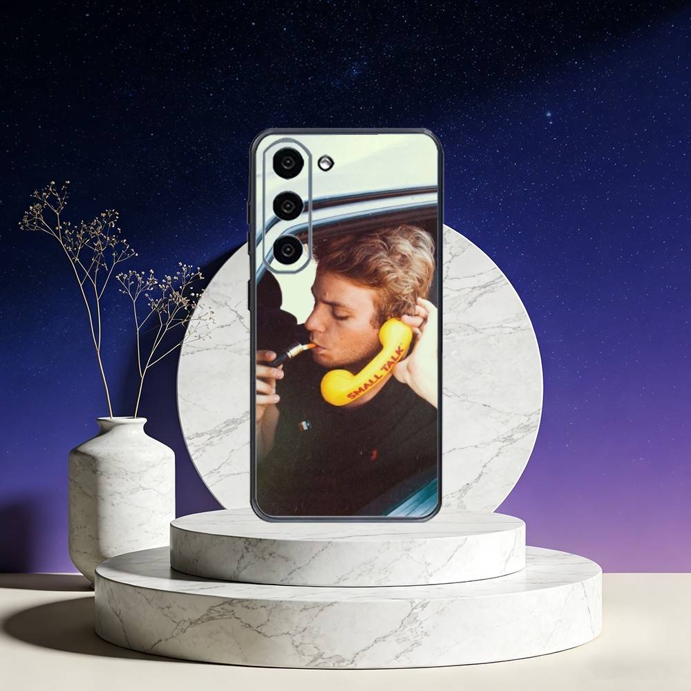 Чехол для телефона Mac D-DeMarco Singer для Samsung Galaxy A73, A72, A71, A70, A53, A52, A51, Других Мягкий Черный Чехол