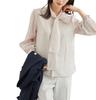ROPE PICNIC Sheer Ribbon Blouse GDH13170 Beige 38 Women's (27)
