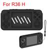Silicone Protective Case for Anbernic R36H Anti-Scratch Washable Soft Cover with Lanyard for R36H Game Console Soft Shell