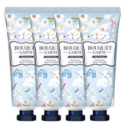Крем для рук Bouquet Garni с ароматом детской присыпки 50 мл × 4