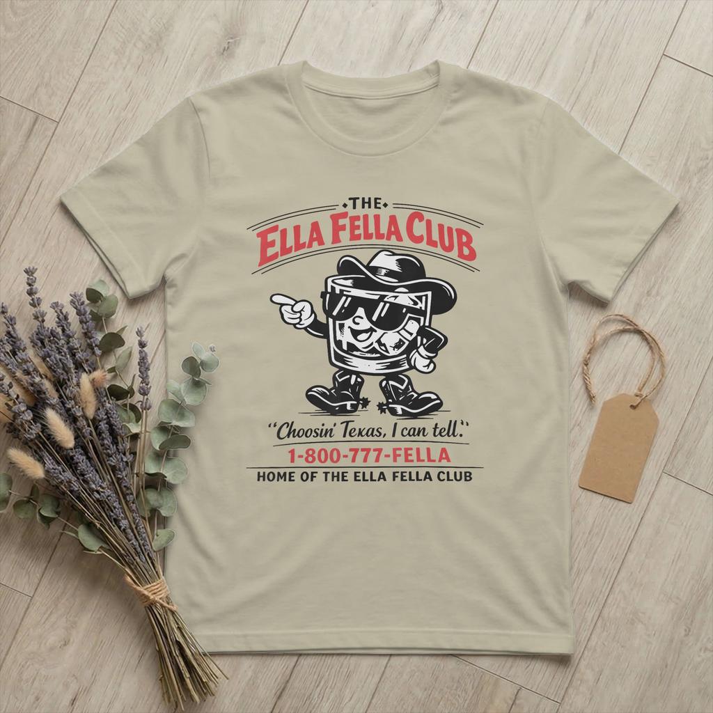 Vintage Elias Fellas Western Cowboy TShirts for Unisex Crewneck Cotton T Shirt Country Funny Short Sleeve Tees Gift Idea merch