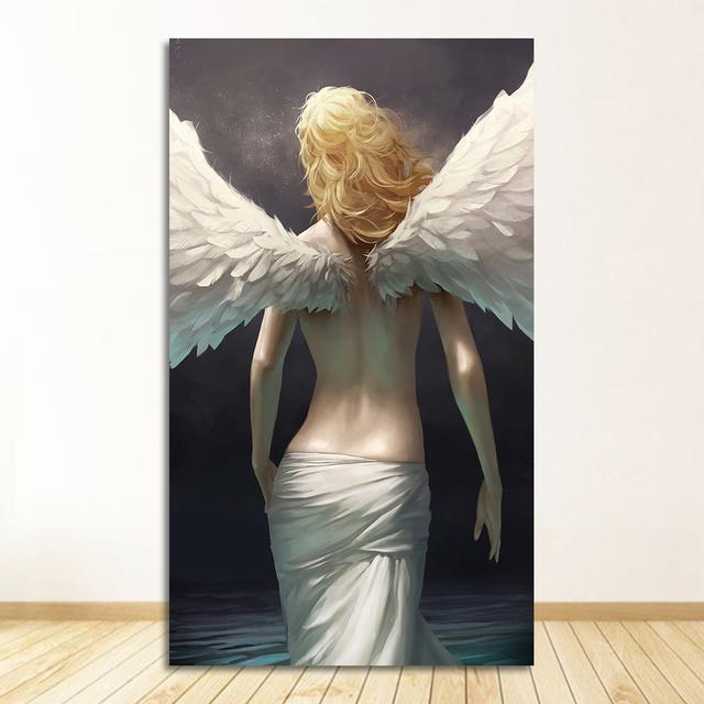 Абстрактные портреты настенные художественные фотографии cuadros домашний декор для гостиной постер картина oucag ангелы и демоны холст