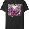 Men's Power Rangers Double Rangers Animation T-Shirt