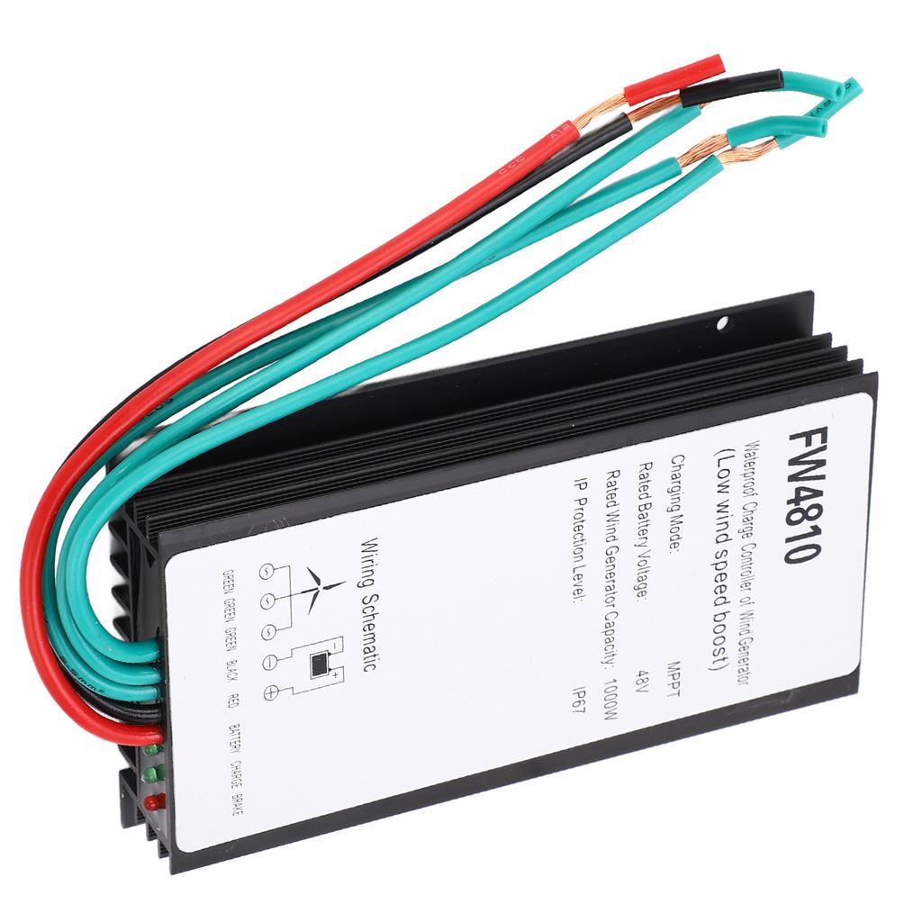 Контроллер заряда ветрогенератора 1000 Вт 48 В IP67 Водонепроницаемый MPPT Контроллер заряда ветряной турбины