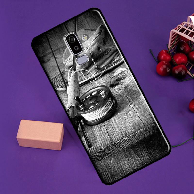 Fishing Painting For Samsung Galaxy M14 M34 M54 M56 M36 M16 M31 M11 M13 M53 M12 M32 M52 M35 M55 M15 M06 Case