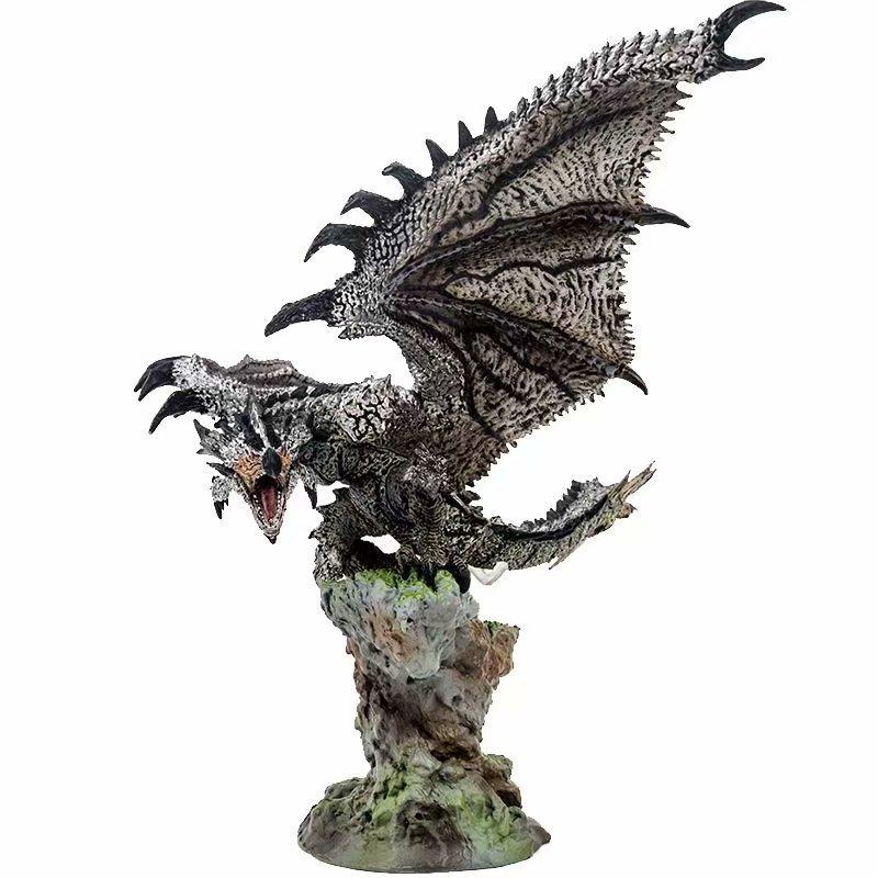Monster Hunter Game Nergigante World Ice Ancient Dragon Pvc Action Figure Anime Figure Extinction Dragon Model Toys Doll Gift