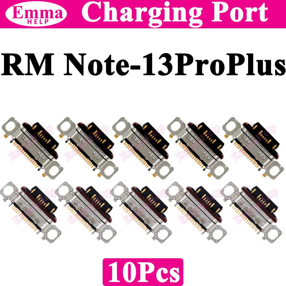 10 шт. Разъем порта зарядки USB для Xiaomi Redmi Note 11 12 13 Pro Plus 12s 11s 14Pro 4G 5G 12Pro Док-станция для зарядки Разъем гнездо Штекер