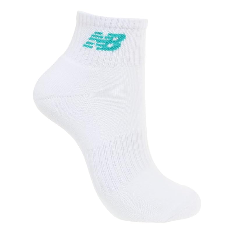 [New Balance] носки/носки Носки средней длины 3P (LAS35705) мужской ВМ (Белый Мульти) XL