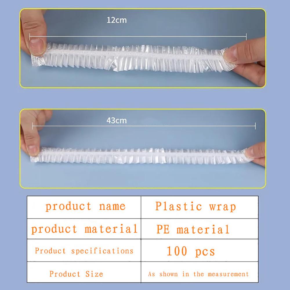 Use Wrap Food Plastic Food Storage Covers Fruit Preservation Cover Kitchen Supplies Cling Film