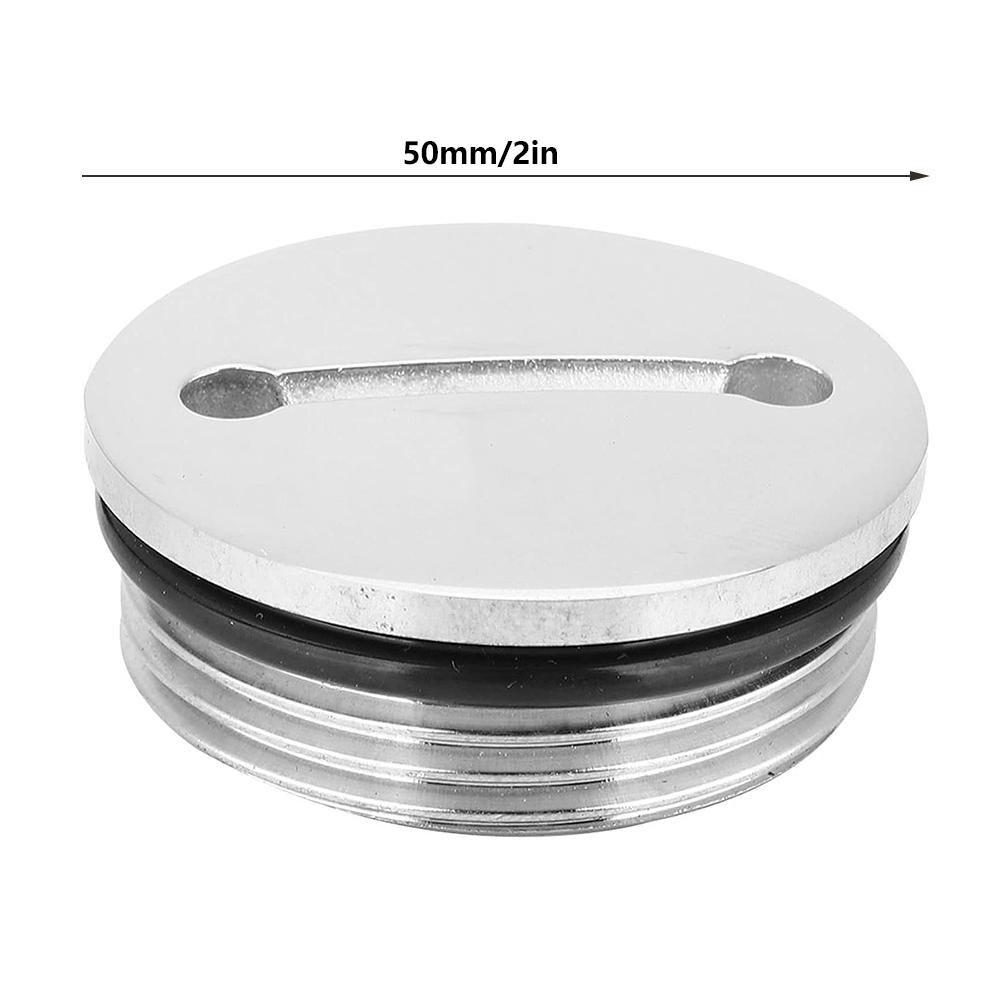 Запасная крышка бензобака из нержавеющей стали 316 с цепочкой для лодки