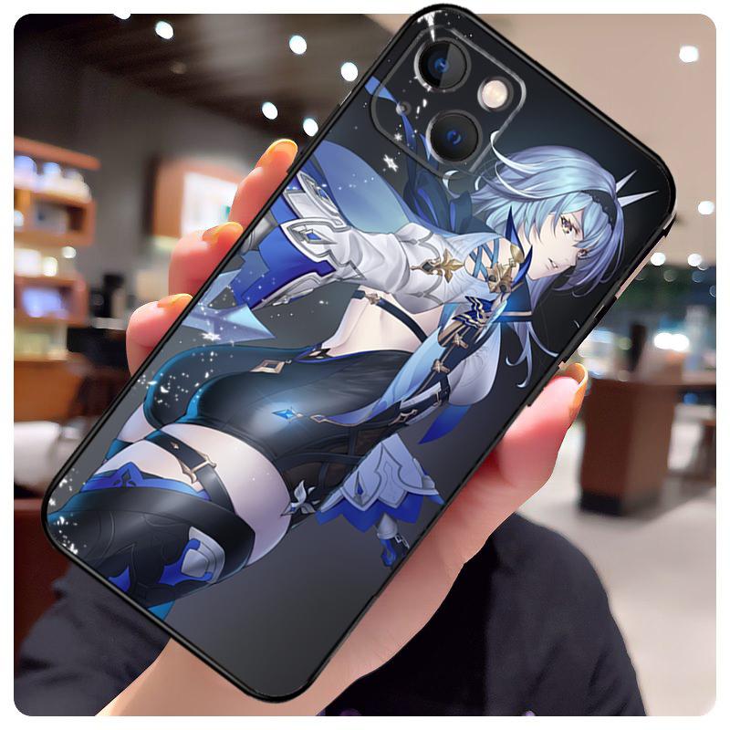 Чехол Genshin Impact Eula для iPhone 17 Pro Max 15 14 13 11 12 16 Pro Max mini 15 16 Plus 16e 17 Air Чехол для телефона