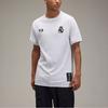 Y-3 X Real Madrid Co-Branded SS22 Logo Print Jersey T-Shirt Men Tops White HI0925