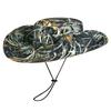 Northwood Leaf Camouflage Bucket Hats Outdoor Mountaineering Withered Wood Jungle Hat Sunscreen Sunshade Large Eaves Breathable Fishing Hats