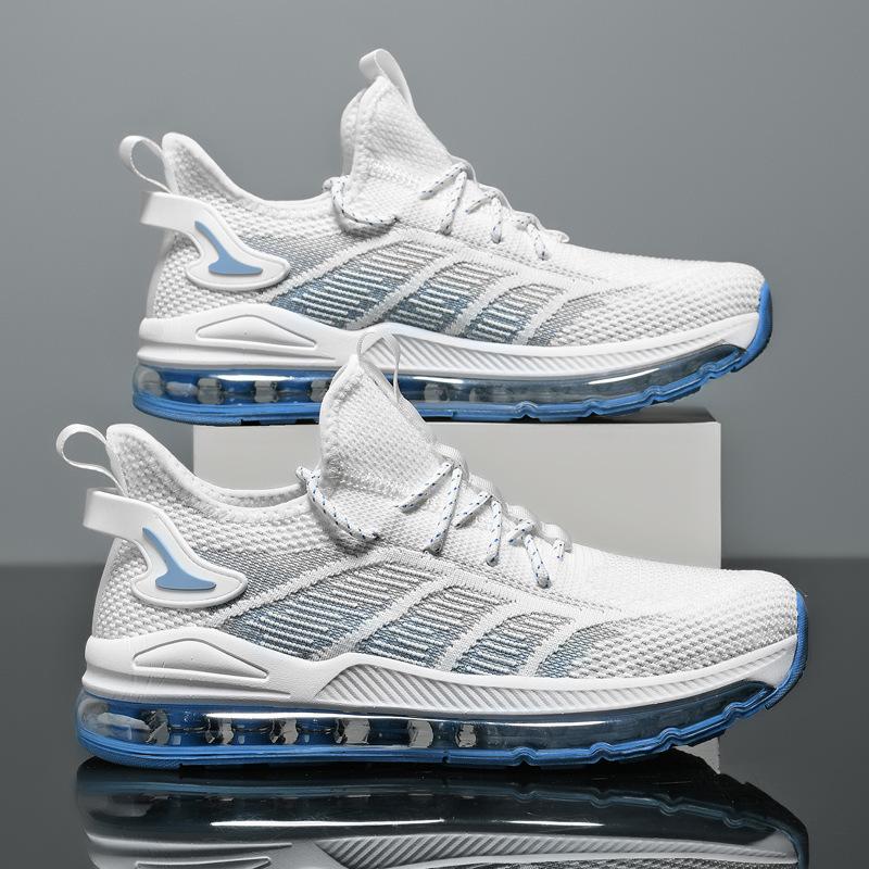 Large Size New Men Running Shoes Men'S Air Cushion Sneakers Elastic Men Jogging Shoes Trainers Sport Shoes Men Size39-48