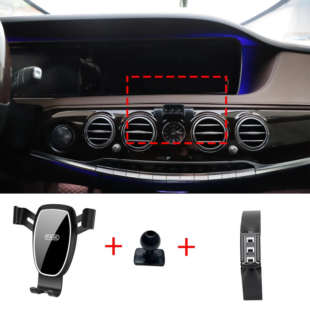 Car Mobile Phone Holder for Mercedes-Benz EQA Class B GLA H234 ~2025 GPS Bracket Accessories Navigation Stand Auto