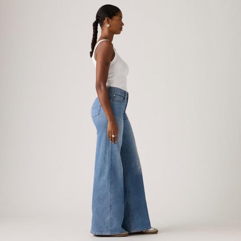 Levi S Women S 728 High riSe Wide Leg Cool jeanS 0039b0021
