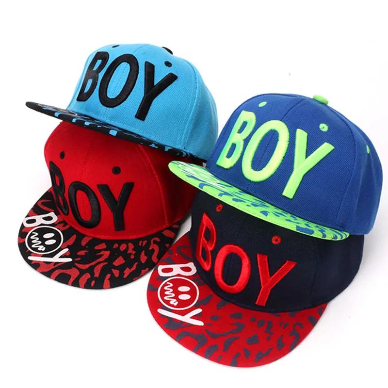 Унисекс Детская Вышитая Хип-Хоп Кепка Snapback Малыш Плоская Тракер Бейсболка Солнцезащитная Кепка Для Девочек И Мальчиков Аксессуар Для Танцевальной Одежды