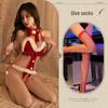 Night Orchid Sexy Christmas Bodycon Lingerie - One-Piece Hot Girl Outfit