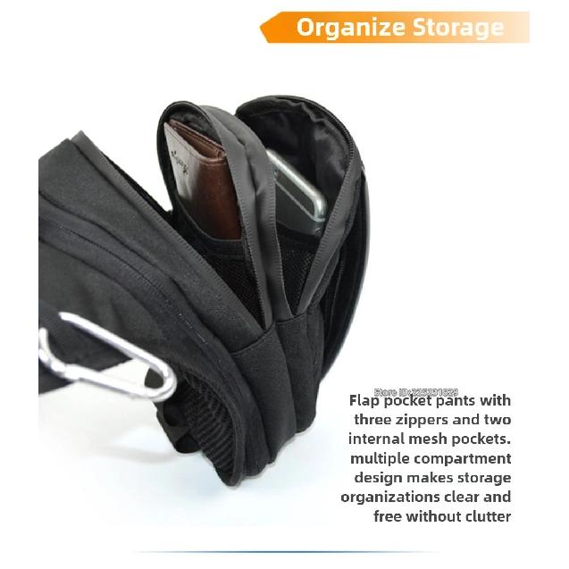 MOTOCENTRIC Accessories New Motorcycle Leg Riding Equipment Shoulder Moto Multi-Function Drop Hip Outdoor Waist Motorbike Bag