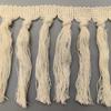 Cotton Material Tassel Trim Ribbon Boho Style Macrame Tassel Ribbon  For DIY Craft