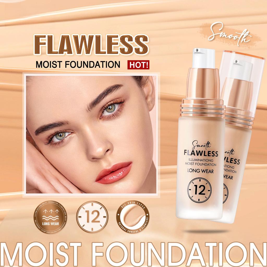 Тональный крем Жидкий консилер Стойкий Без макияжа Матовый Увлажняющий Осветляющий Крем-основа Увлажняющий