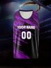 Basketball vest, loose and comfortable basketball training shirt, street style
